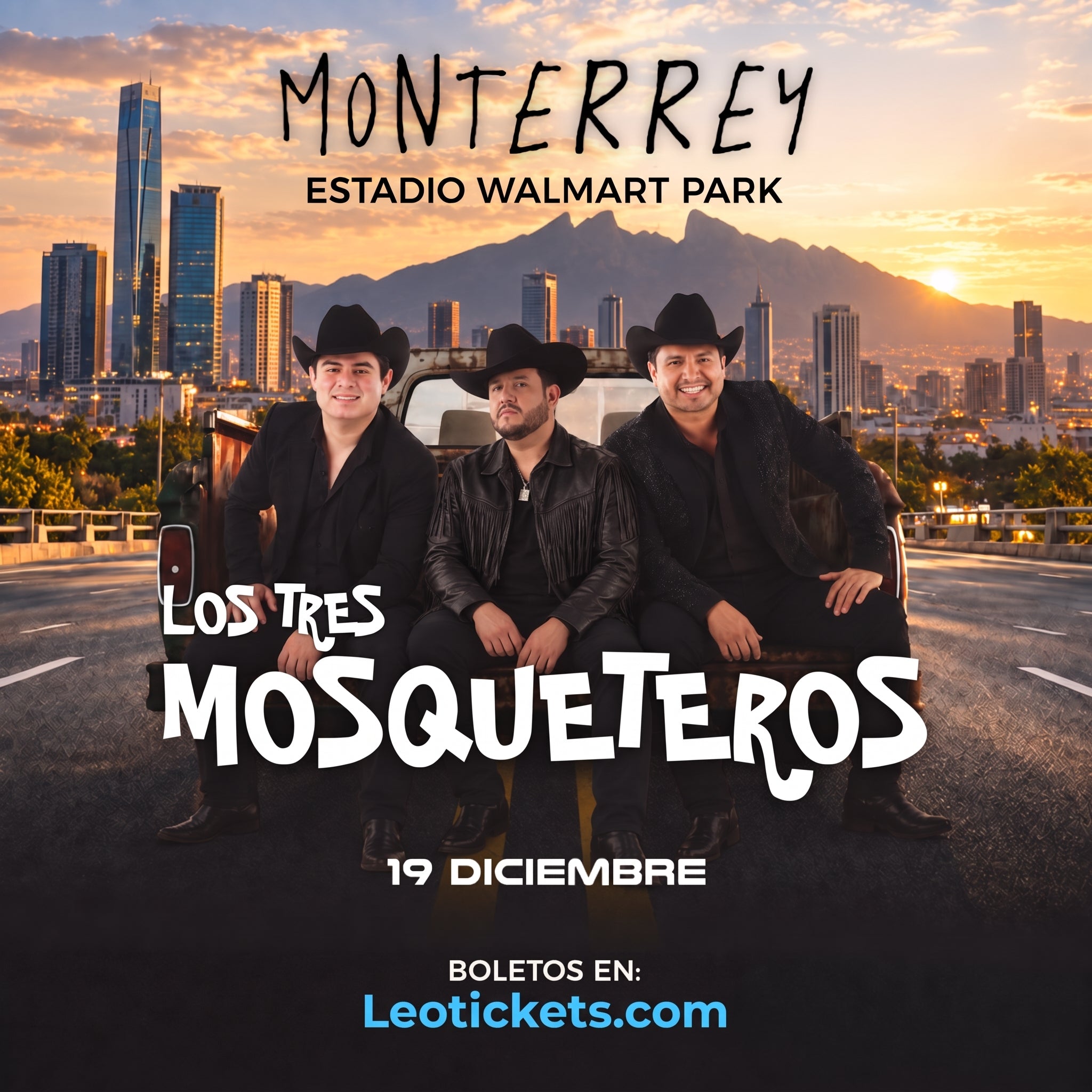 LOS TRES MOSQUETEROS - MONTERREY